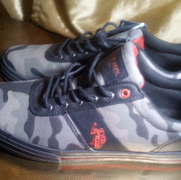 U.S. Polo Assn. Other - U.S. POLO NWT Camouflage Low Top Shoes Size 11 NWT